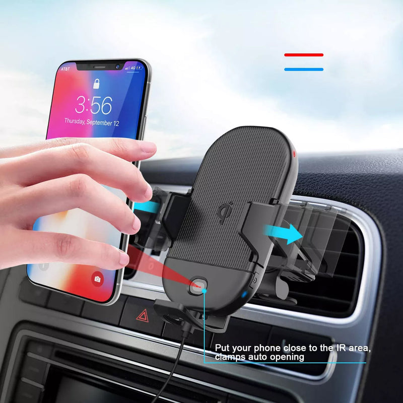 Car Wireless Charger Mount, Fast Charge Holder Air Vent - ACZ08