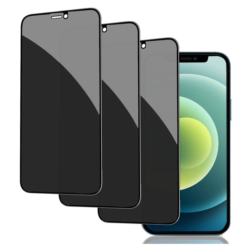 3 Pack Privacy Screen Protector., Anti-Spy Curved Tempered Glass - AC3G56