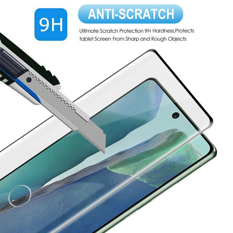 3 Pack Screen Protector , 3D Curved Edge (Fingerprint Unlock) Tempered Glass - AC3E92
