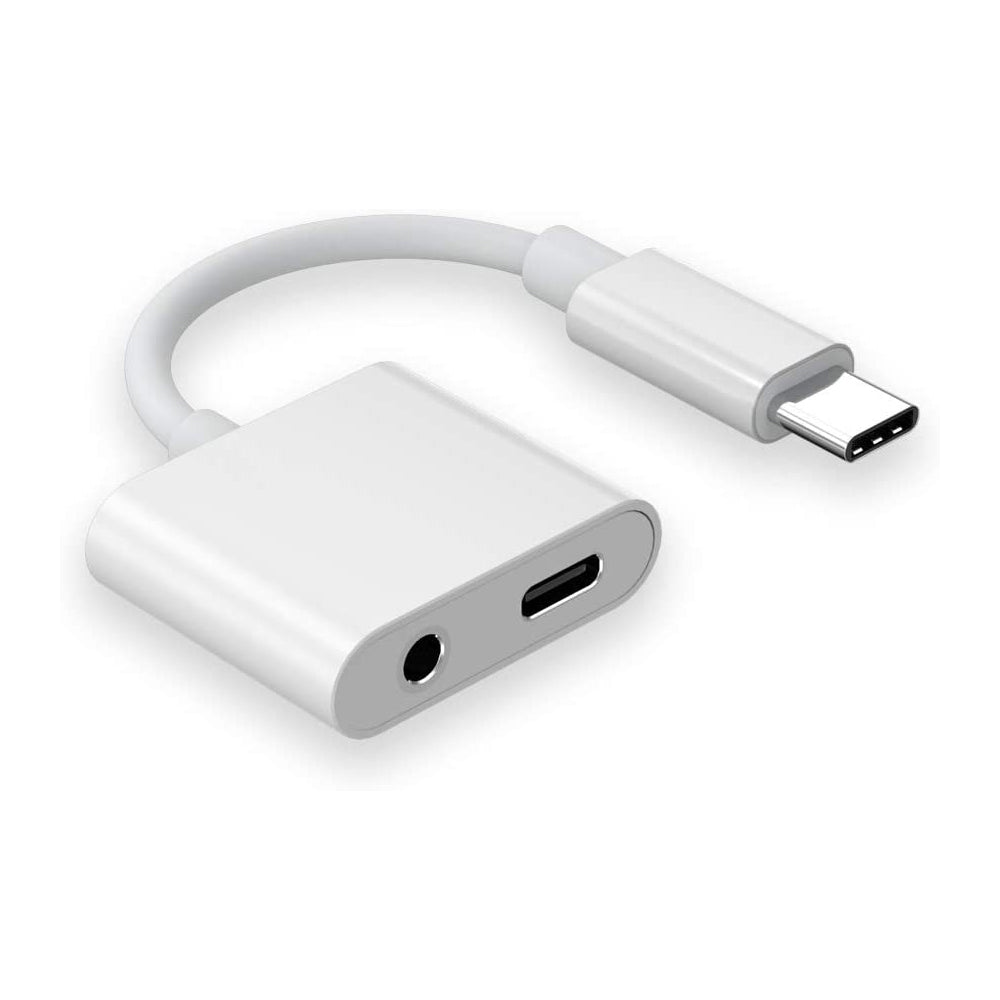 USB-C Headphone Adapter, Type-C Charger Port Jack Earphone ACG