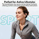 Wireless Ear-hook Earphones ,  True Stereo Over the Ear Headphones Bluetooth Earbuds  - ACXW142 2491-4
