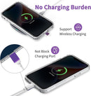 Purple 2 Pack Phone Lanyard ,  1 Pcs Wrist Straps 1 Pcs Neck Straps Adjustable Holder  - ACXW274 2635-7