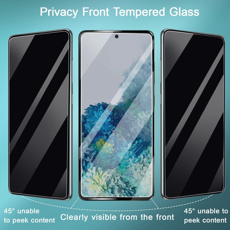 2 Pack Privacy Screen Protector,  9H Hardness Anti-Spy Tempered Glass  - AC2V60 2090-2