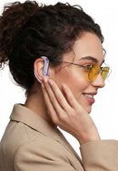 Wireless Ear-hook OWS Earphones,  True Stereo Over the Ear Headphones  Purple Bluetooth Earbuds  - ACY88 2293-5
