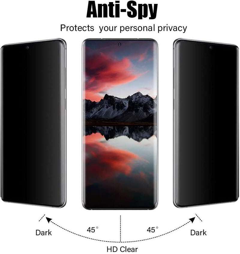 2 Pack Privacy Screen Protector,  Anti-Spy Fingerprint Works TPU Film  - AC2SP13 2159-2