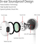 2 Pack TYPE-C Earphones ,  w Mic Headphone USB-C Earbuds  - ACXW203 2553-3