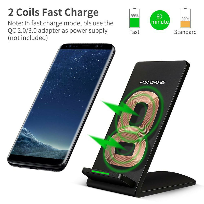 Wireless Charger,  Detachable Stand 10W Fast  - ACZS40 2130-2