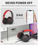 Wireless Headphones,  w Mic Headset Foldable  - ACXW133 2482-6