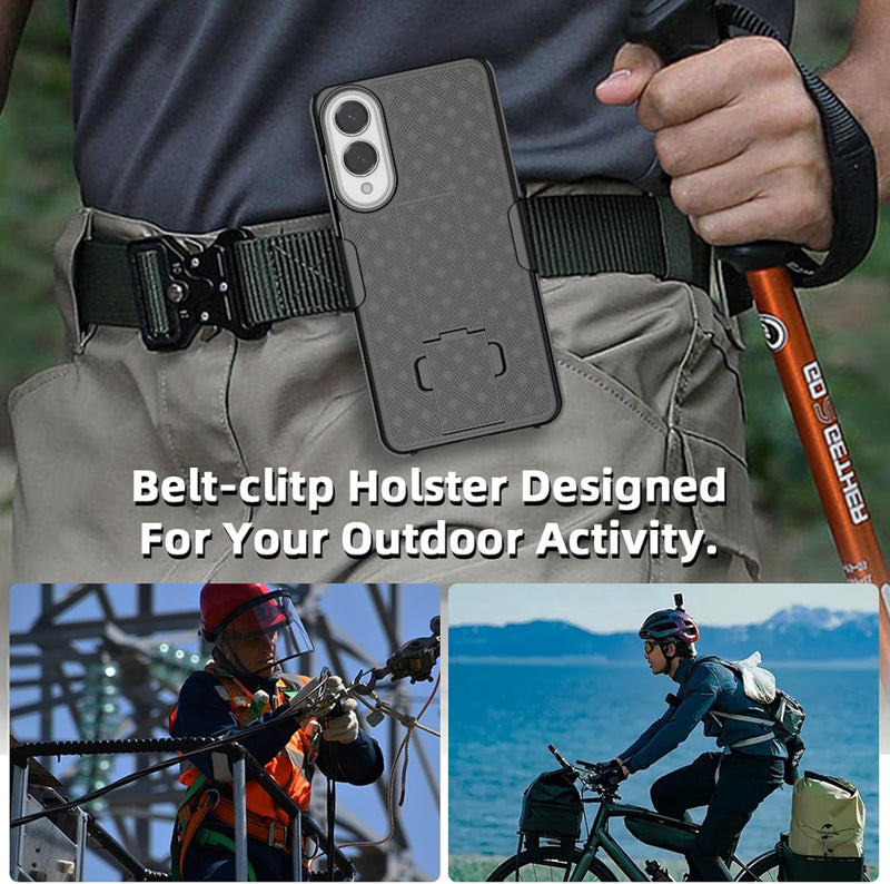 Case with Belt Clip,  w Kickstand Cover Swivel Holster Combo  - ACV98 2239-7