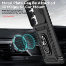 Hybrid Case Cover ,  Kickstand Lens Protects  Metal Ring   - ACXW12 2348-3