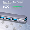 USB-C Adapter,  USB Splitter USB-C to USB-A Converter 4-in-1 Hub USB-A  - ACZ93 2199-4