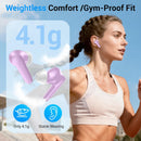 Purple TWS Earphones,  Headphone Earbuds Wireless  - ACXW186 2535-7