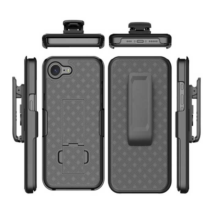 Case with Belt Clip,  w Kickstand Cover Swivel Holster Combo  - ACL99 2213-7