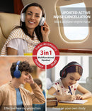 Wireless Headphones,  w Mic Headset Foldable  - ACXW133 2482-7