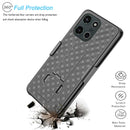 Case with Belt Clip,  w Kickstand Cover Swivel Holster Combo  - ACM73 2217-7