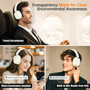 Wireless Headphones,  w Mic Headset Foldable  - ACXW141 2490-5