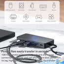 2 Port HDMI TV Adapter,  Audio Video TYPE-C PD Charger 7-in-1 USB-C Hub  - ACZ88 2212-7