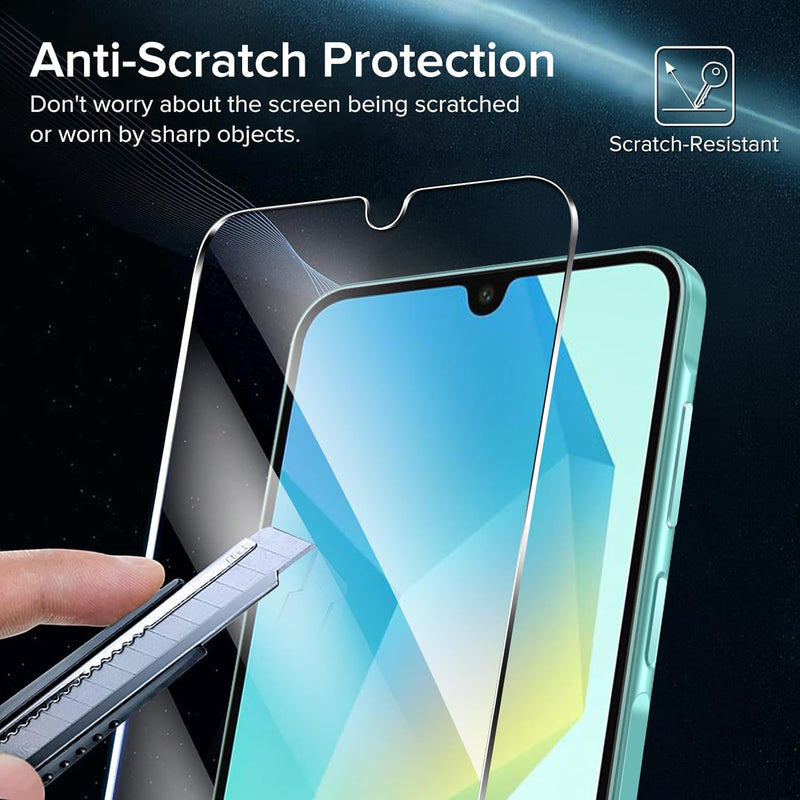 2 Pack Screen Protector,  Full Cover HD Clear Tempered Glass  - AC2SP18 2167-3