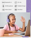 Wireless Headphones,  w Mic Headset Foldable  - ACXW135 2484-4