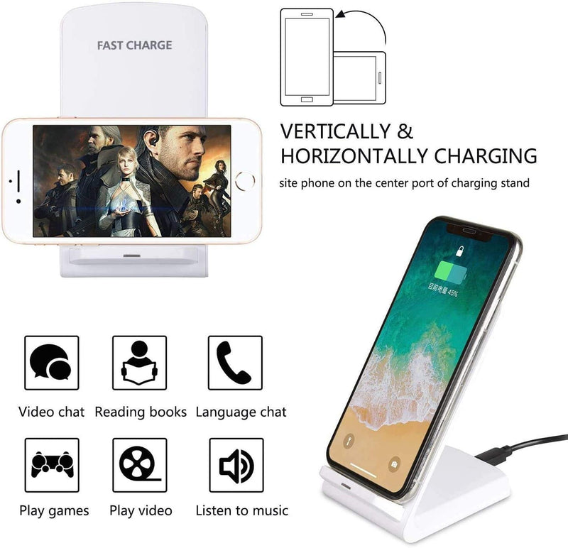 Wireless Charger,  Detachable Stand 10W Fast  - ACZS40 2130-4