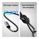4 Pack 3ft and 6ft Long PD USB-C Cables,  Power Wire Cord Fast Charge  - ACXW193 2543-5