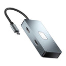 2 Port HDMI TV Adapter,  Audio Video TYPE-C PD Charger 7-in-1 USB-C Hub  - ACZ88 2212-3
