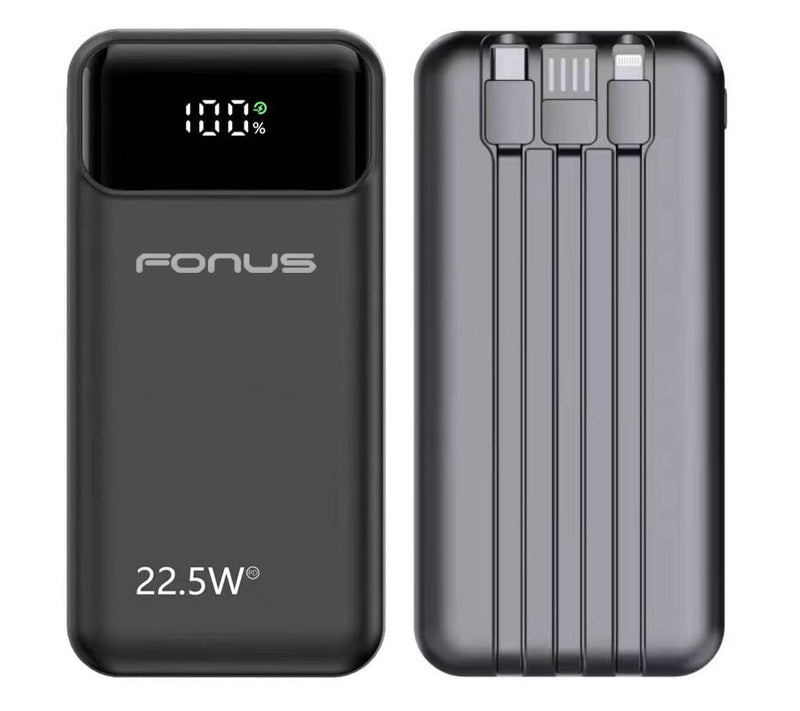  10000mAh Power Bank ,   Portable Charger  Backup Battery  22.5W PD Fast Charge  - ACG38 2037-5
