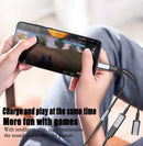 USB-C Earphone Adapter Splitter,  Port Converter Headphone Audio Jack  TYPE-C Charging Port  - ACUH02 2304-3