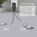 45W Wall Charger,  Power 2 USB-C Port Adaptive Fast  - ACXW191 2541-4