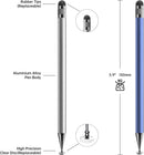5 Pcs Stylus,  Lightweight Silicone Tip Touch Screen Pen  - ACXW265 2626-2