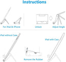 2 Pack Portable Fold-up Stand,  Desktop Travel Holder  - ACXW207 2557-5