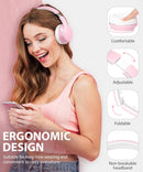 Wireless Headphones,  w Mic Headset Foldable  - ACXW134 2483-2