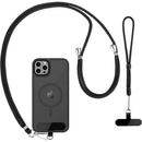 Black 2 Pack Phone Lanyard,  1 Pcs Wrist Straps 1 Pcs Neck Straps Holder Adjustable  - ACXW273 2634-1