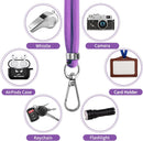 Purple 2 Pack Phone Lanyard ,  1 Pcs Wrist Straps 1 Pcs Neck Straps Adjustable Holder  - ACXW274 2635-6