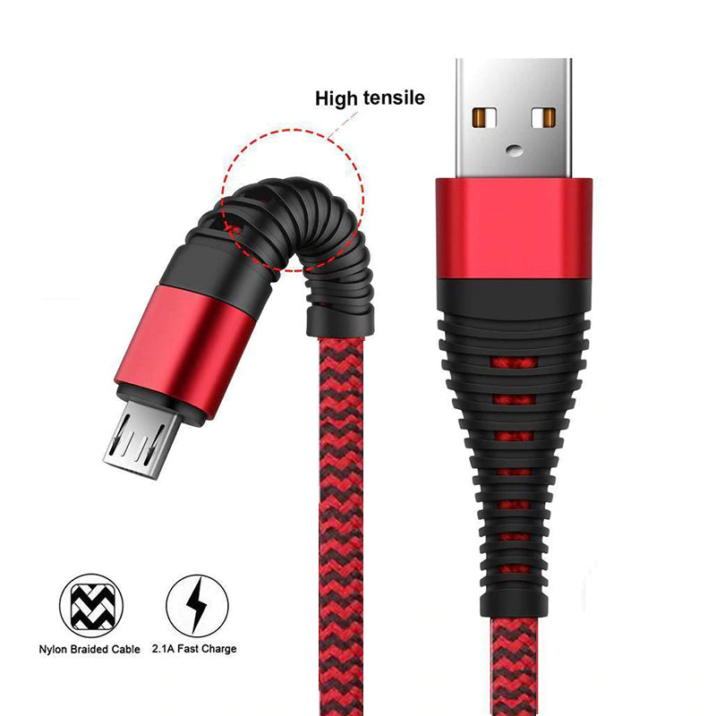  6ft and 10ft Long USB-C Cables ,   Power Wire   TYPE-C Cord   Fast Charge   - ACJ21+J53 1995-6