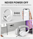 Wireless Headphones,  w Mic Headset Foldable  - ACXW132 2481-6