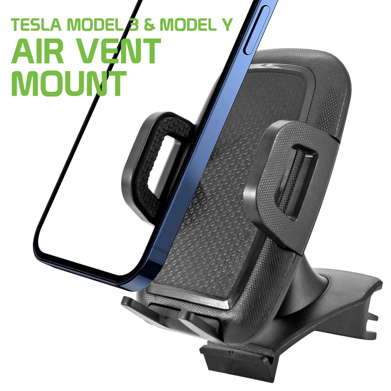 Air Vent Car Mount,  Cradle Phone Holder for Tesla Model 3 and Y Only  - ACL29 1990-2