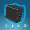 2 Pack 45W Fast Home Charger,  Quick 2 Pack 6ft USB-C Cable PD Type-C  - ACXW190 2539-5