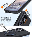 Magnetic Ring Case ,  Armor Cover 360 Degree Rotate   - ACXW6 2342-6