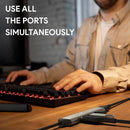 USB-C Adapter,  USB Splitter USB-C to USB-A Converter 4-in-1 Hub USB-A  - ACZ93 2199-5