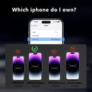 2 Pack Privacy Screen Protector,  Anti-Spy Curved Tempered Glass  - AC2V39 2061-7