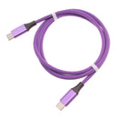 Purple 3ft PD Cable,  Power Fast Charger Cord Type-C to USB-C  - ACM32 2165-1