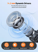 Wired TYPE-C Earphones,  w Mic Magnetic Headphone USB-C Earbuds  - ACC89 2574-2