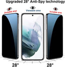 2 Pack Privacy Screen Protector ,   9H Hardness   Anti-Spy   Tempered Glass   - AC2XG81 2042-3