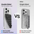 Purple Suction Holder,  For Glass Desktop Tile Double Sided Non-Slip  - ACXW264 2625-2
