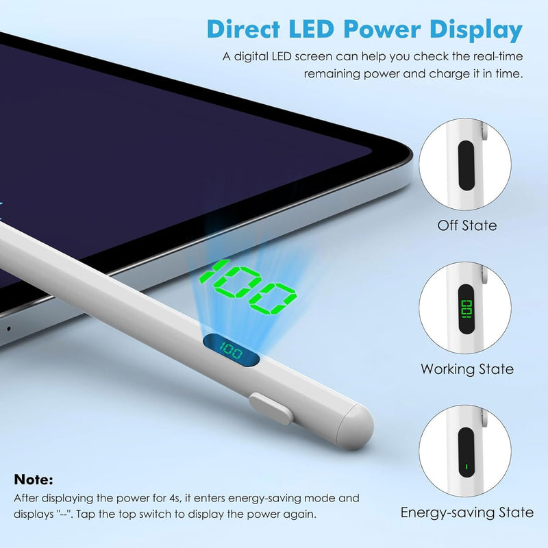 Active Digital Display Stylus,  Rechargeable Capacitive Touch Pen  - ACV62 2099-2