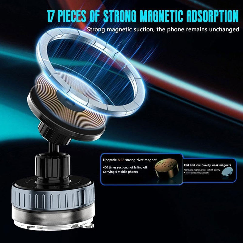 Magnetic Car Mount,  Vacuum For Dash Windshield  Phone Holder  - ACZ89 2191-2