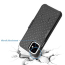  Belt Clip Case and 3 Pack Screen Protector ,  Kickstand Cover  Tempered Glass   Swivel Holster   - ACM90+3R50 1942-9