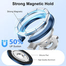 Metal Magnetic Ring Phone Holder ,  Folding Kickstand Blue  - ACXW218 2568-5