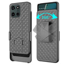 Case with Belt Clip,  w Kickstand Cover Swivel Holster Combo  - ACD10 2215-2